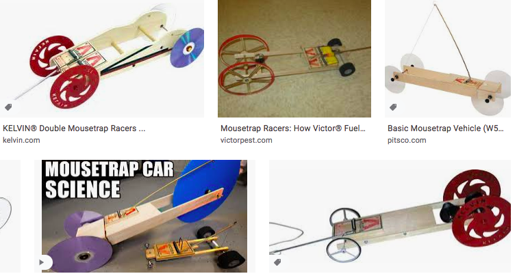 DOC FIZZIX The Basic Kit: Mousetrap Powered Vehicle/Car Kit